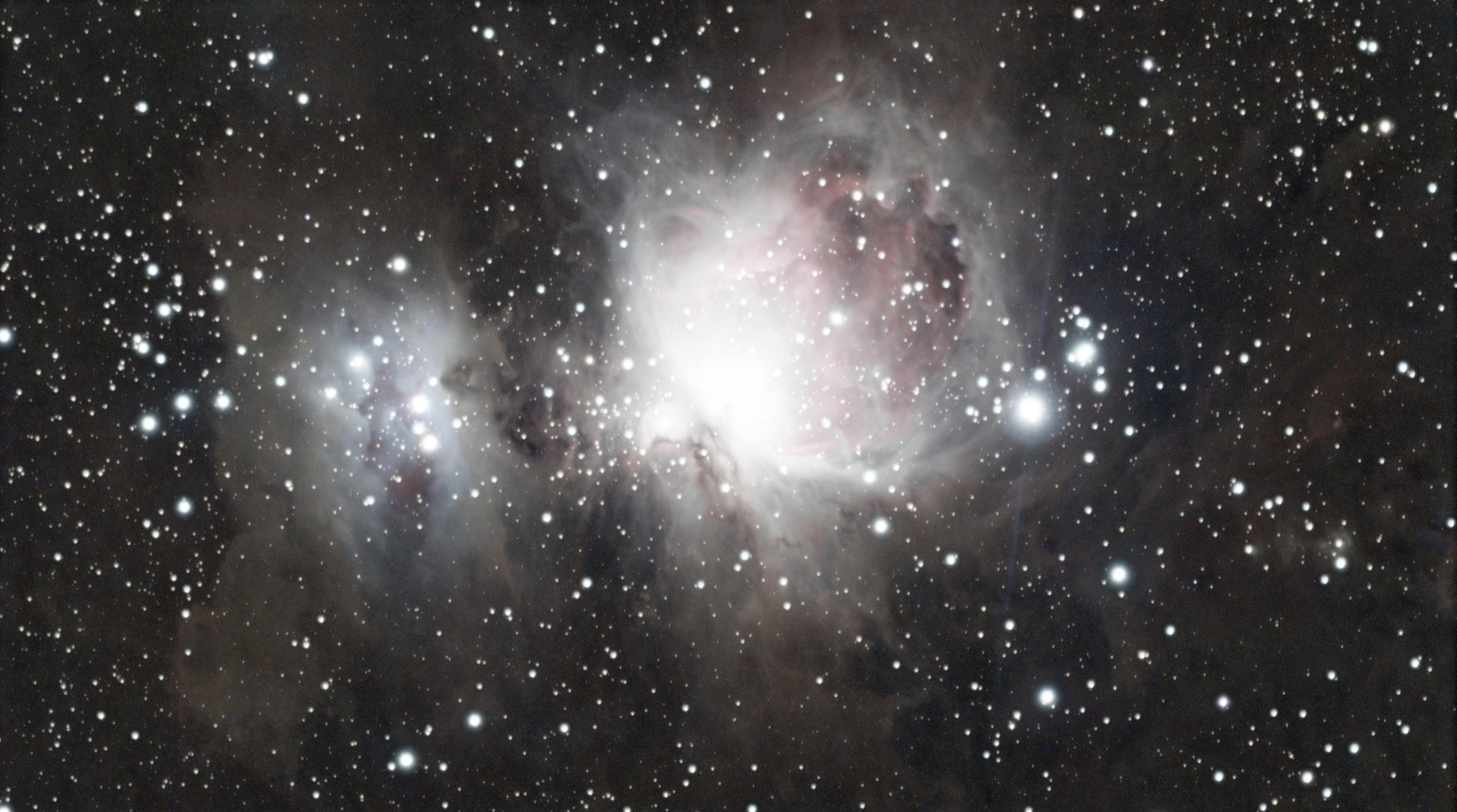 Orion Nebula with stars